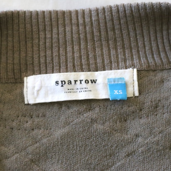 Anthropologie Sparrow Wool Sweater Wrap Around - Picture 5 of 6